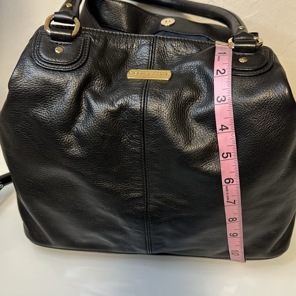 Cole Hann black soft pebbled leather tote bag - Picture 12 of 15